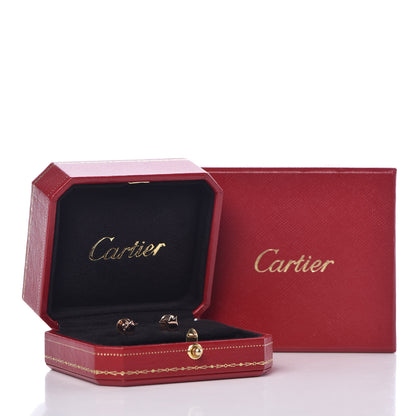 Cartier 18K Pink Gold Tulip Earrings 6 of 6