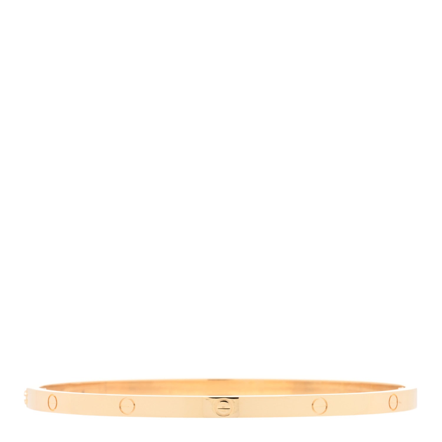 Cartier 18K Yellow Gold Small LOVE Bracelet 19 2 of 5