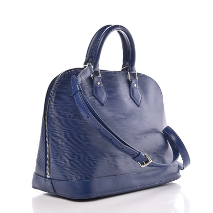 Louis Vuitton Epi Alma PM Myrtille 4 of 10