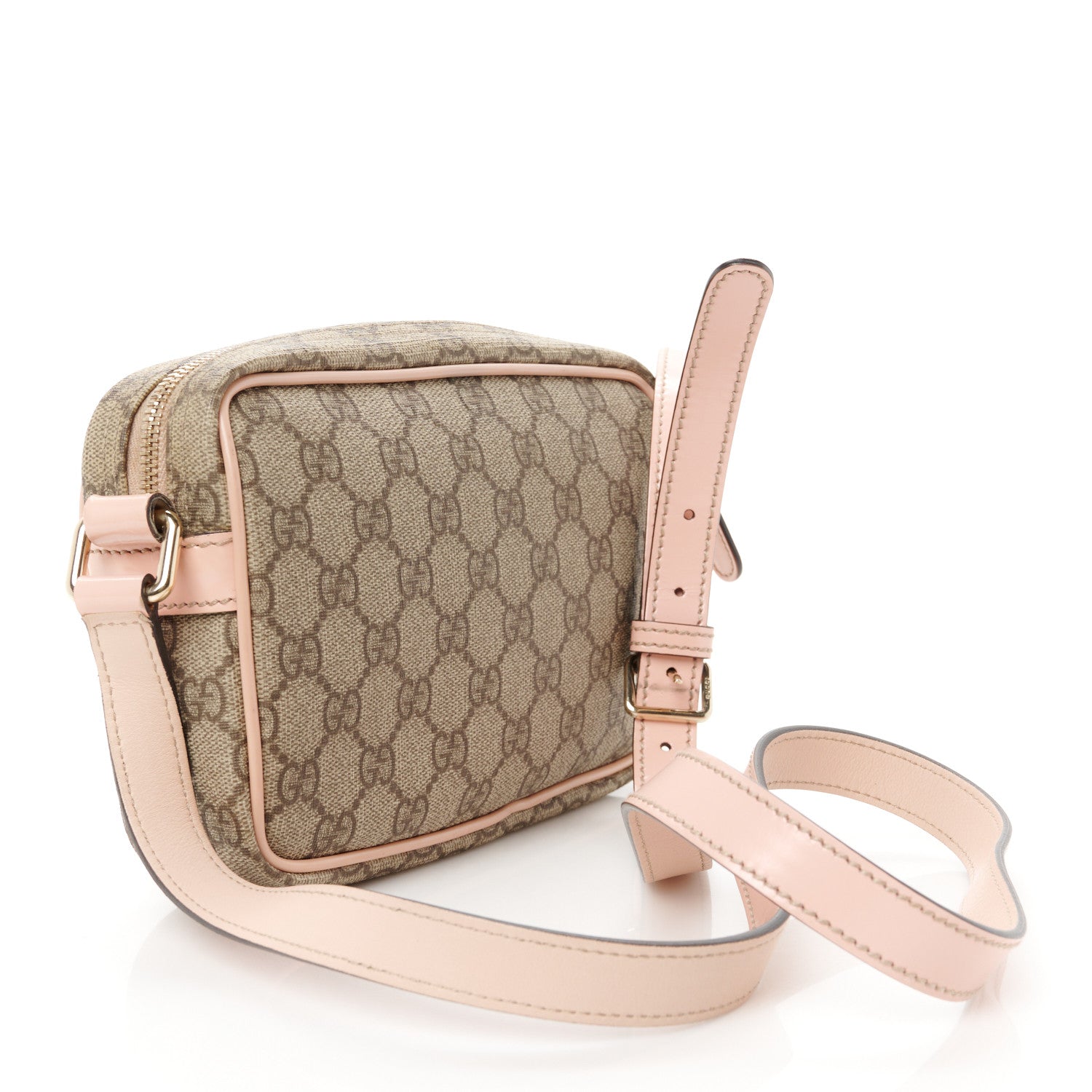 Gucci GG Plus Monogram Small Shoulder Bag Pink 3 of 10