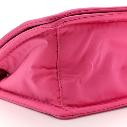 Prada Nylon Tessuto Small Chain Shoulder Bag Fuxia 9 of 13