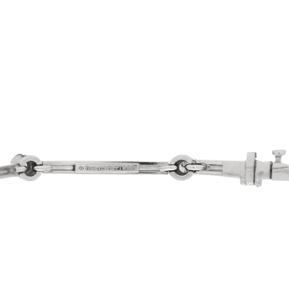 Tiffany Platinum Diamond 8 Station Link Bracelet 4 of 5