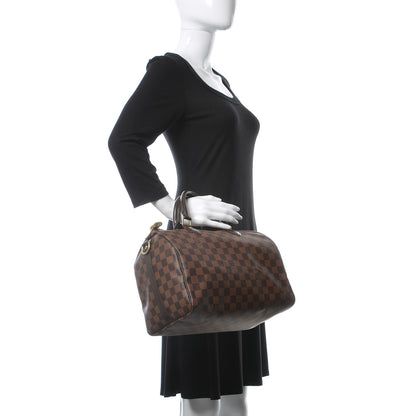 Louis Vuitton Damier Ebene Speedy Bandouliere 30 3 of 12
