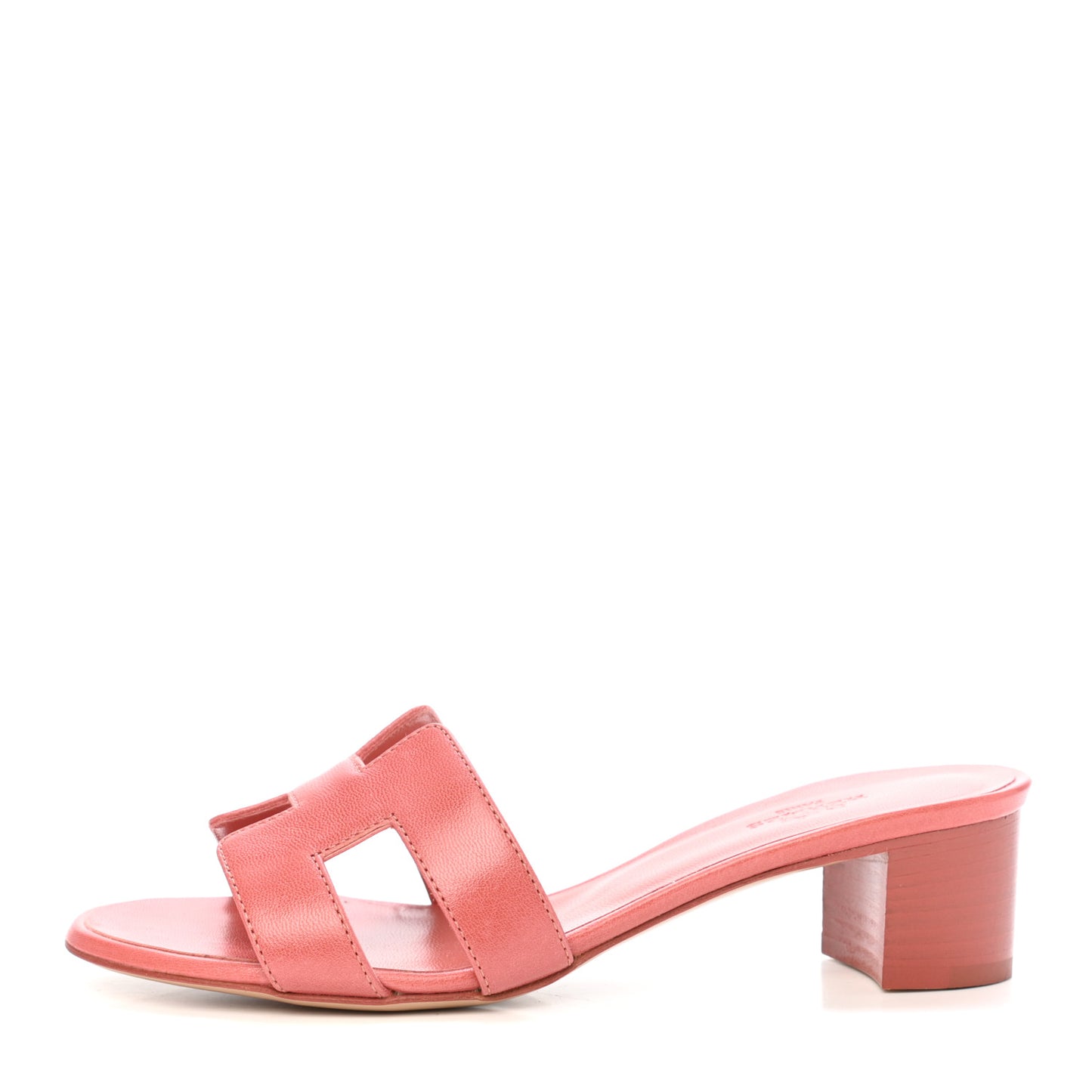 Chevre Oasis Sandals 35.5 Rouge Blush