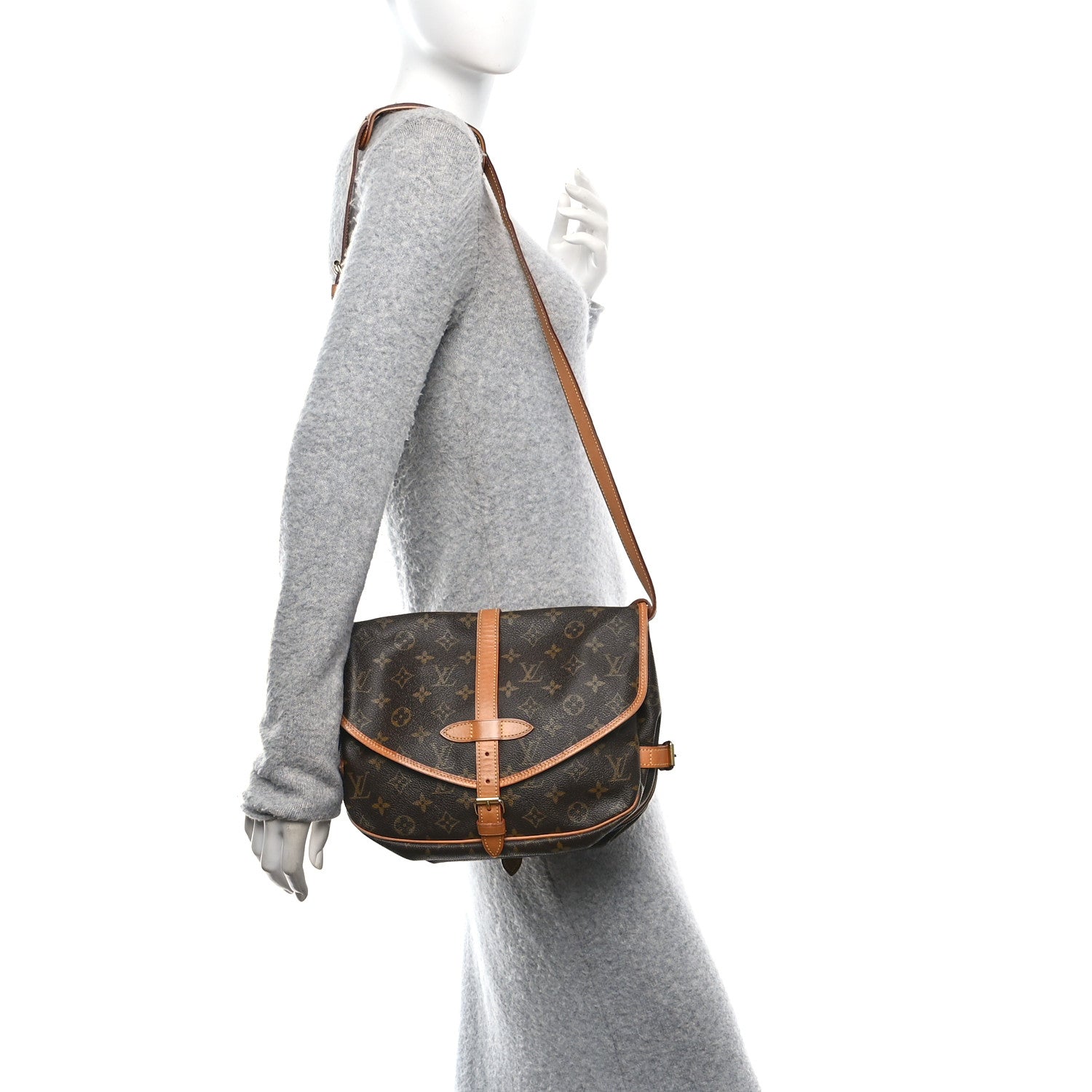 Louis Vuitton Monogram Saumur 30 2 of 9