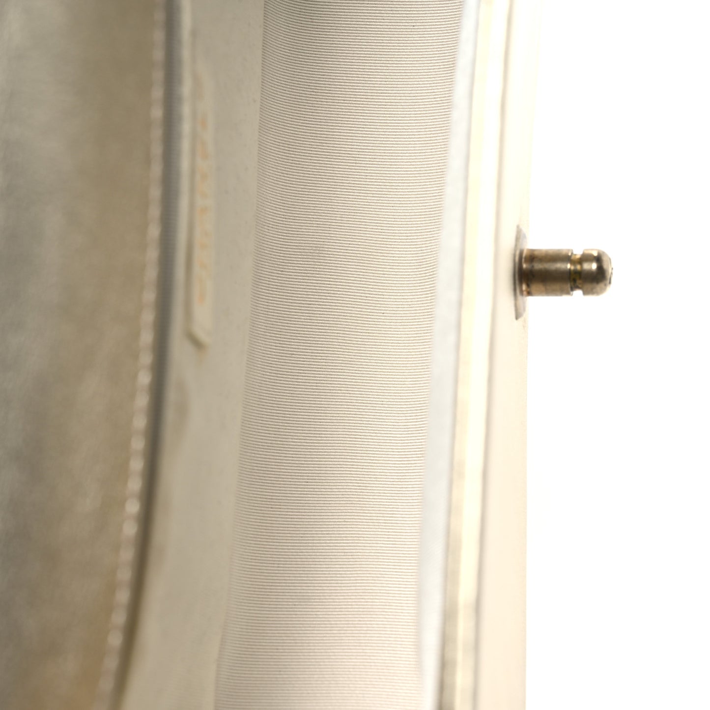 Metallic Perforated Lambskin Quilted Medium Boy Flap Gold