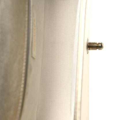 Chanel Metallic Perforated Lambskin Quilted Medium Boy Flap Gold 5 of 11