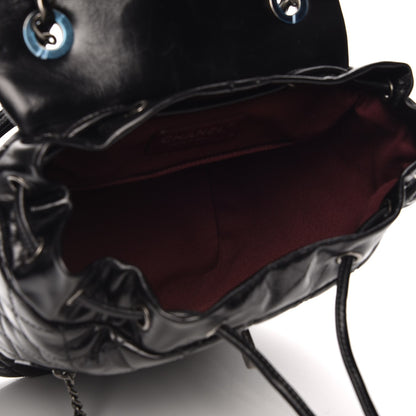 Chanel Calfskin Quilted Small Salzburg Mountain Backpack Black 5 of 8