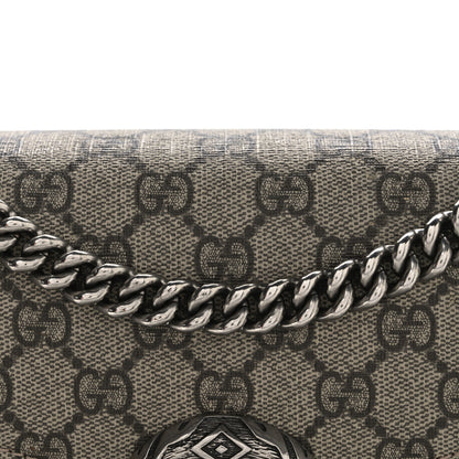 Gucci GG Supreme Monogram Small Dionysus Shoulder Bag Red 8 of 11