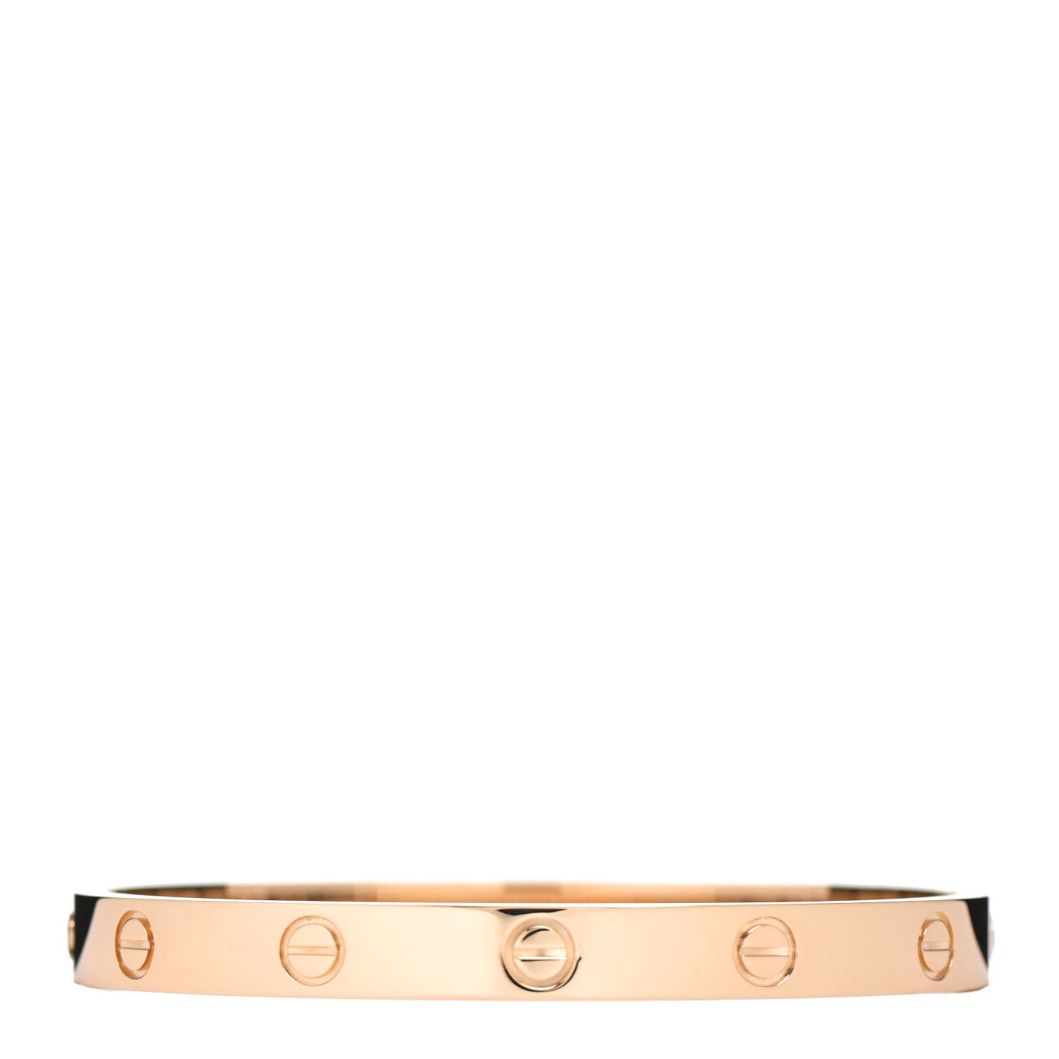 Cartier 18K Yellow Gold LOVE Bracelet 17 3 of 6