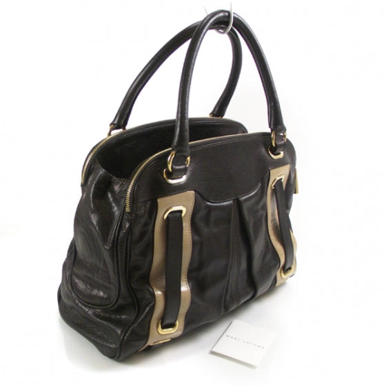 Marc Jacobs Leather Hudson Tote Brown 3 of 12
