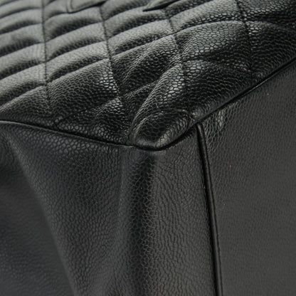 Chanel Caviar Quilted Grand Shopping Tote GST Black 8 of 9