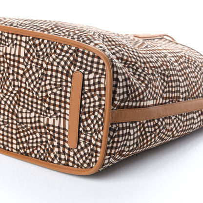 MCM Visetos Large Liz Reversible Shopper Tote Cognac 14 of 14