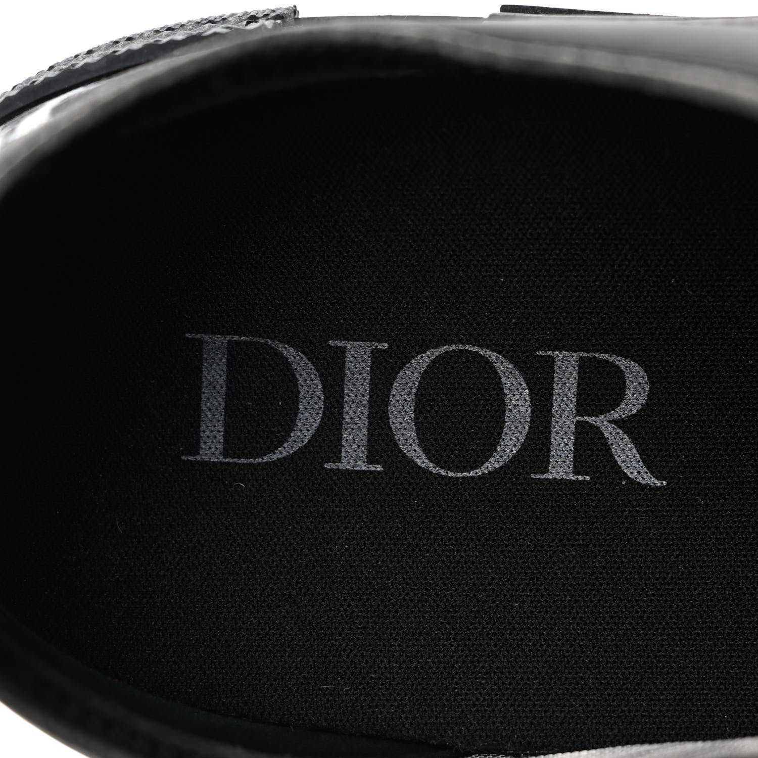 Christian Dior Technical Canvas Oblique B23 Low Top Sneakers 39 Black 7 of 8