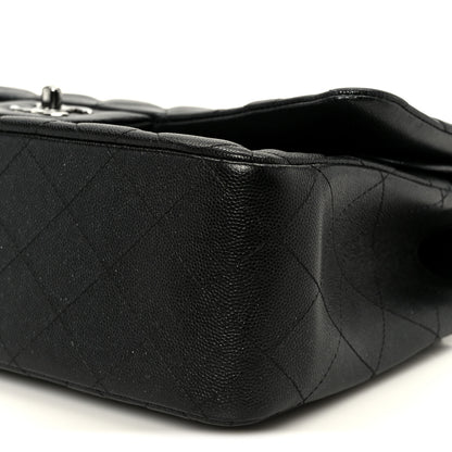 Chanel Iridescent Caviar Quilted Jumbo Double Flap Black 11 of 12