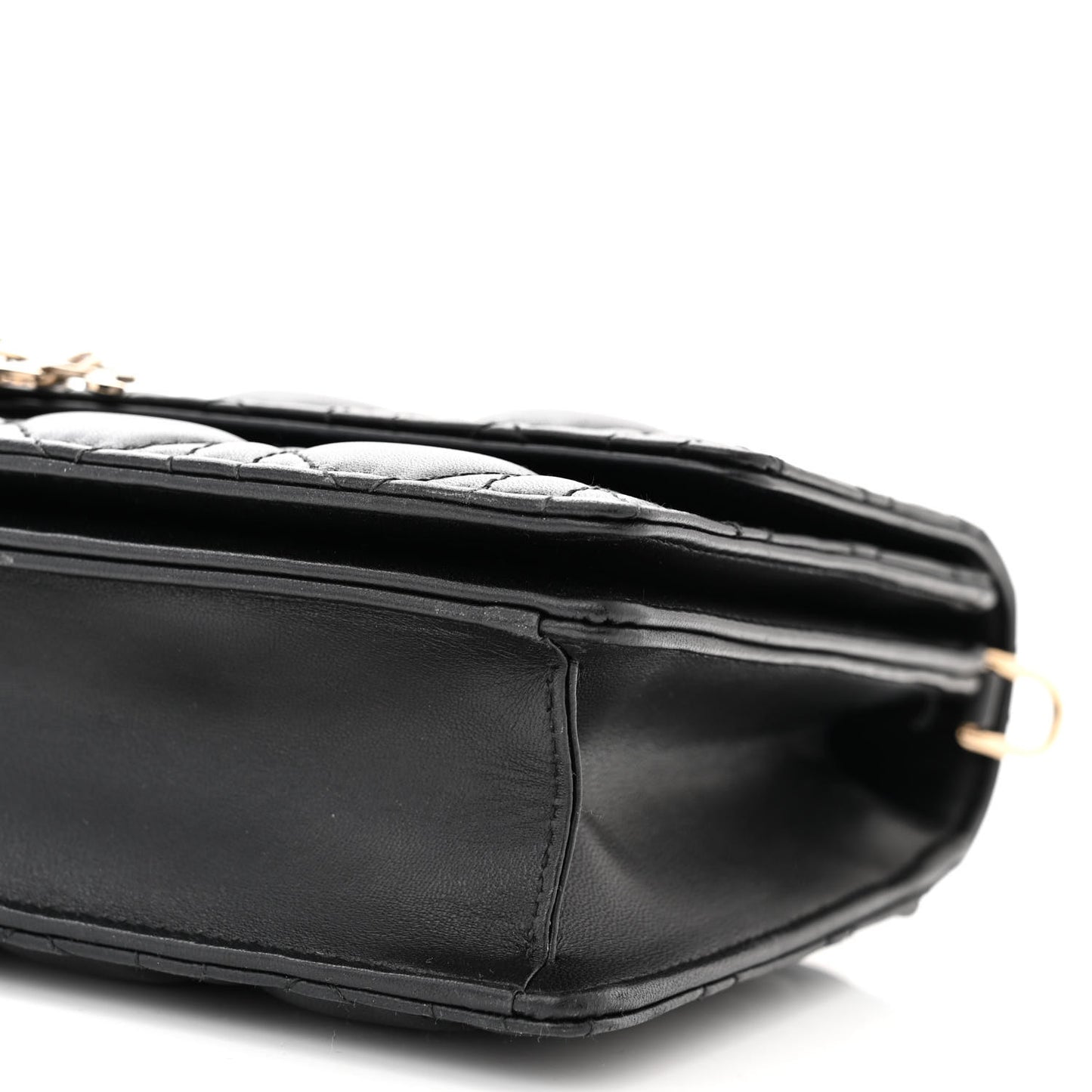 Lambskin Cannage My Dior Top Handle Bag Black