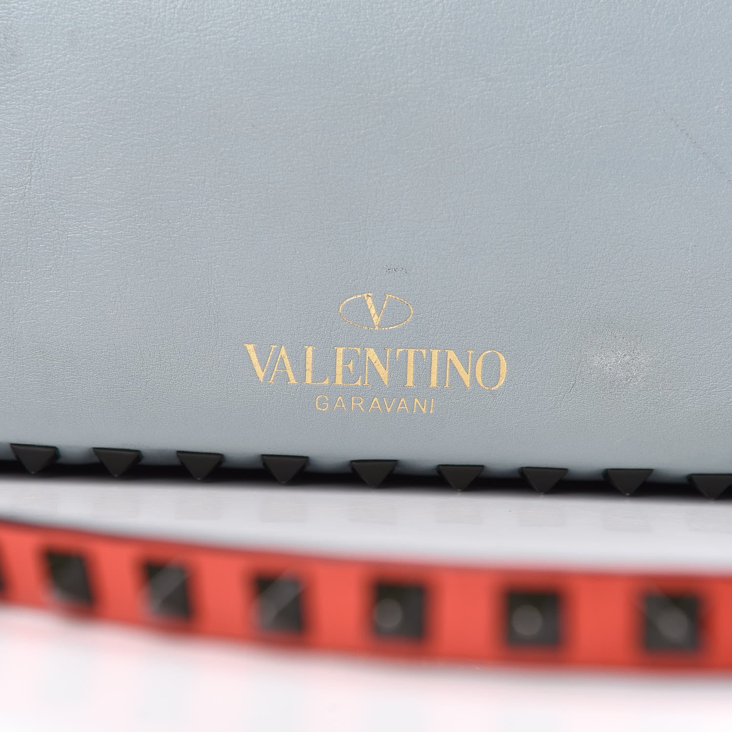 Valentino Garavani Vitello Colorblock Medium Rockstud Tote Multicolor 15 of 19
