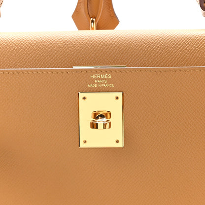 Hermes Epsom Kelly Sellier 28 Sesame 6 of 10