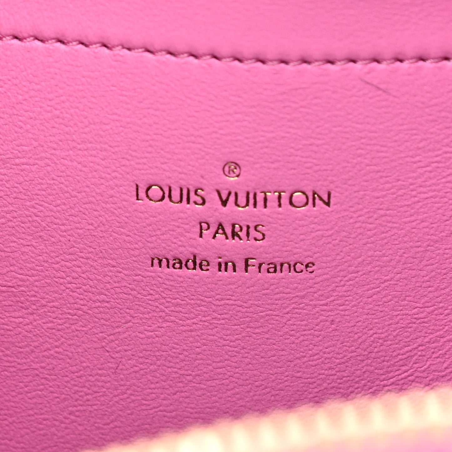 Calfskin Embossed Monogram Vuittamins Utility Crossbody Rose Violet