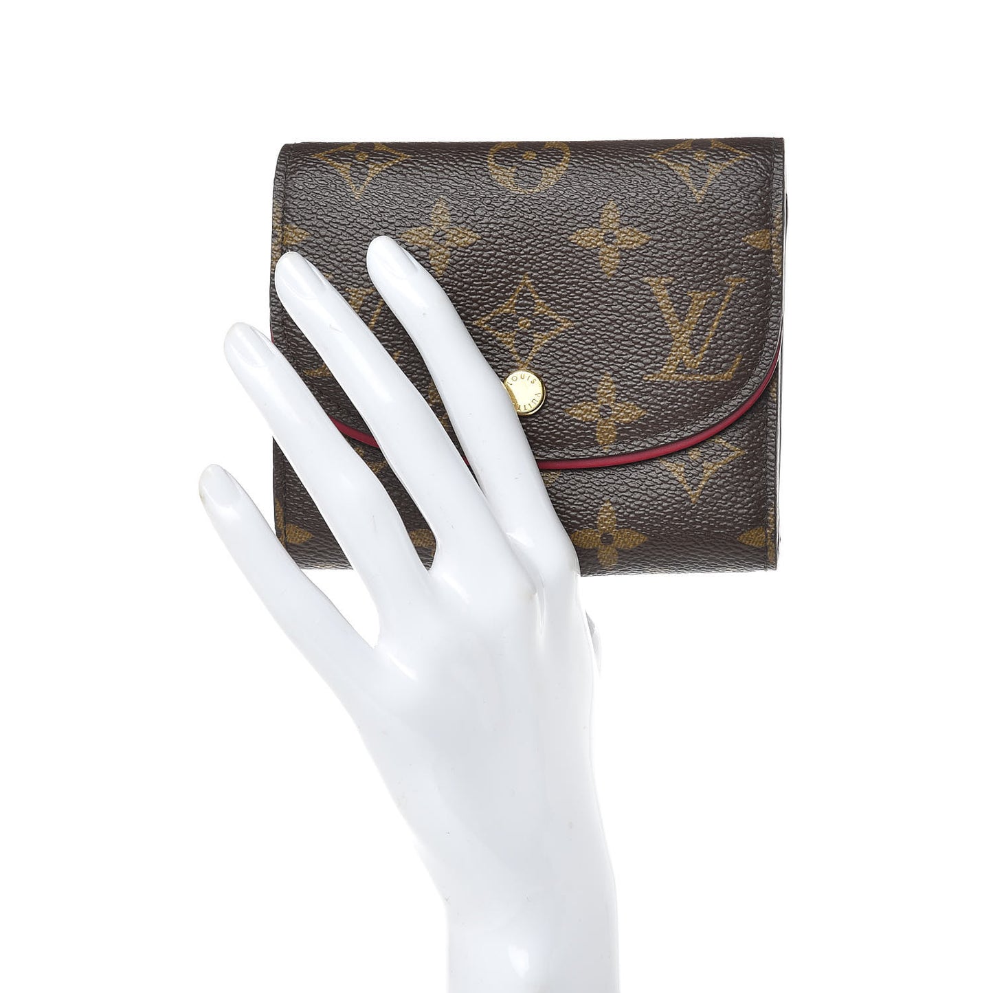 Monogram Ariane Compact Wallet Fuchsia