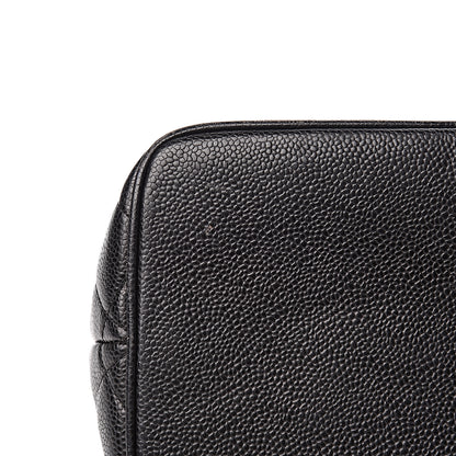 Chanel Caviar Quilted Medallion Tote Black 15 of 16