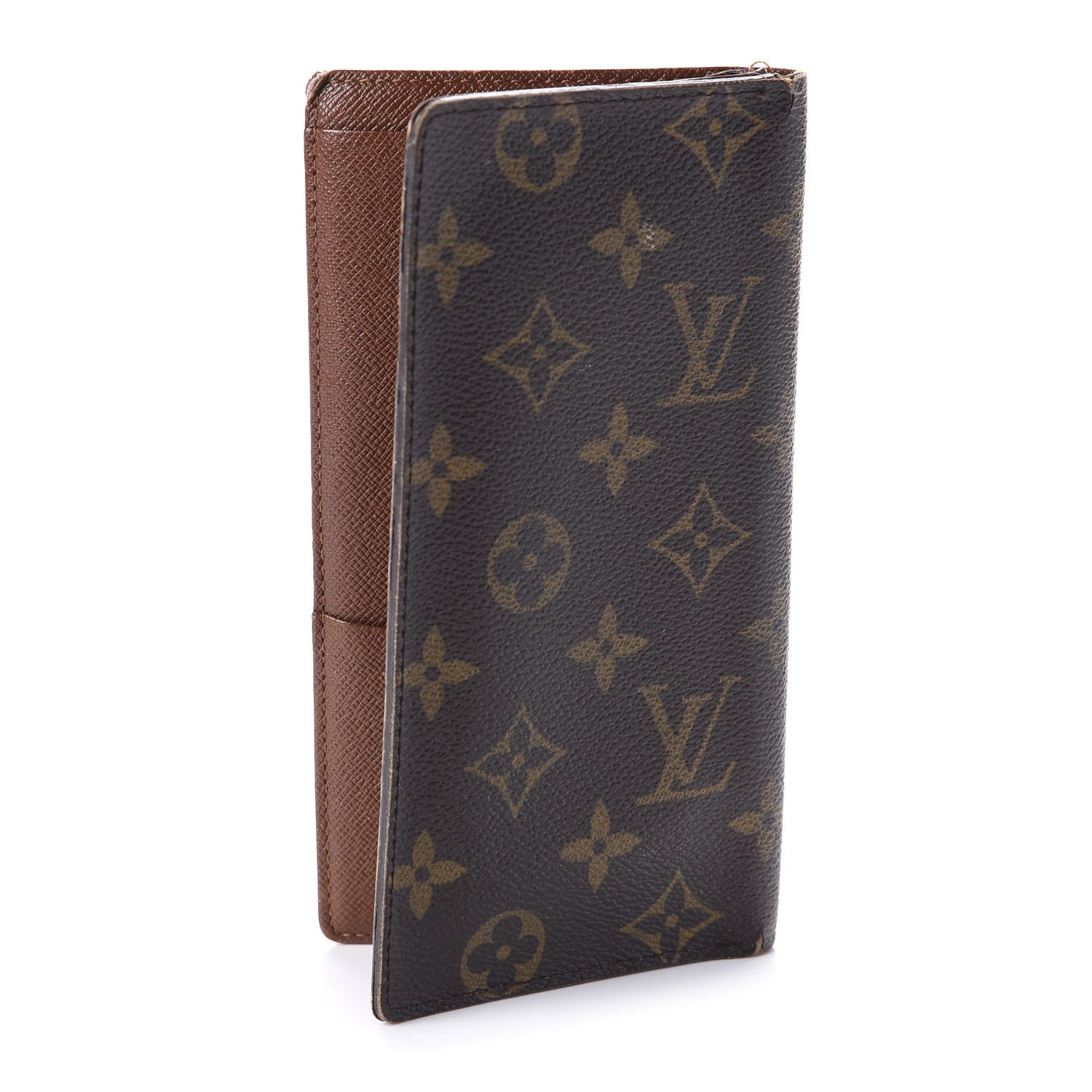 Louis Vuitton Monogram Porte Valeurs Checkbook Wallet 3 of 11