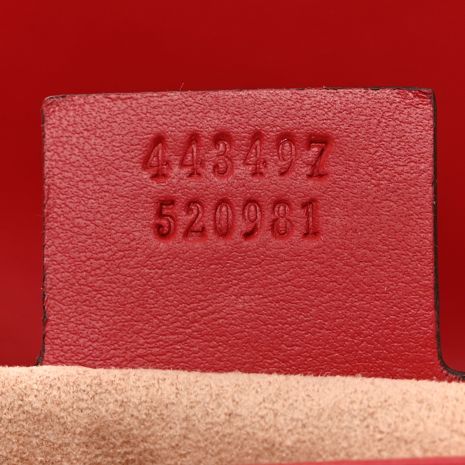 Gucci Calfskin Matelasse Small GG Marmont Shoulder Bag Hibiscus Red 7 of 10