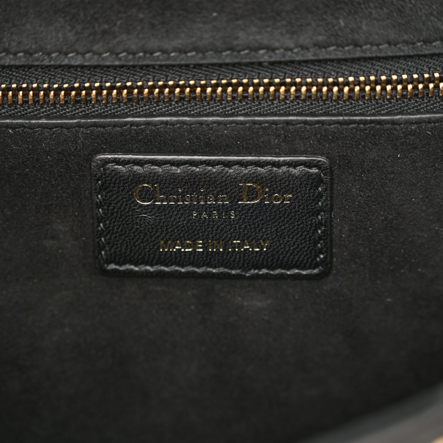 Christian Dior Lambskin Cannage Studded Large Dioraddict Flap Bag Black 6 of 11