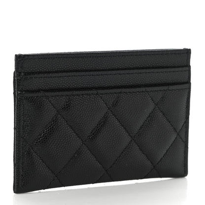 Chanel Caviar Quilted My Everything Card Holder Black 3 of 12