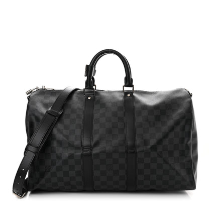 Louis Vuitton Damier Graphite Keepall Bandouliere 45 1 of 12