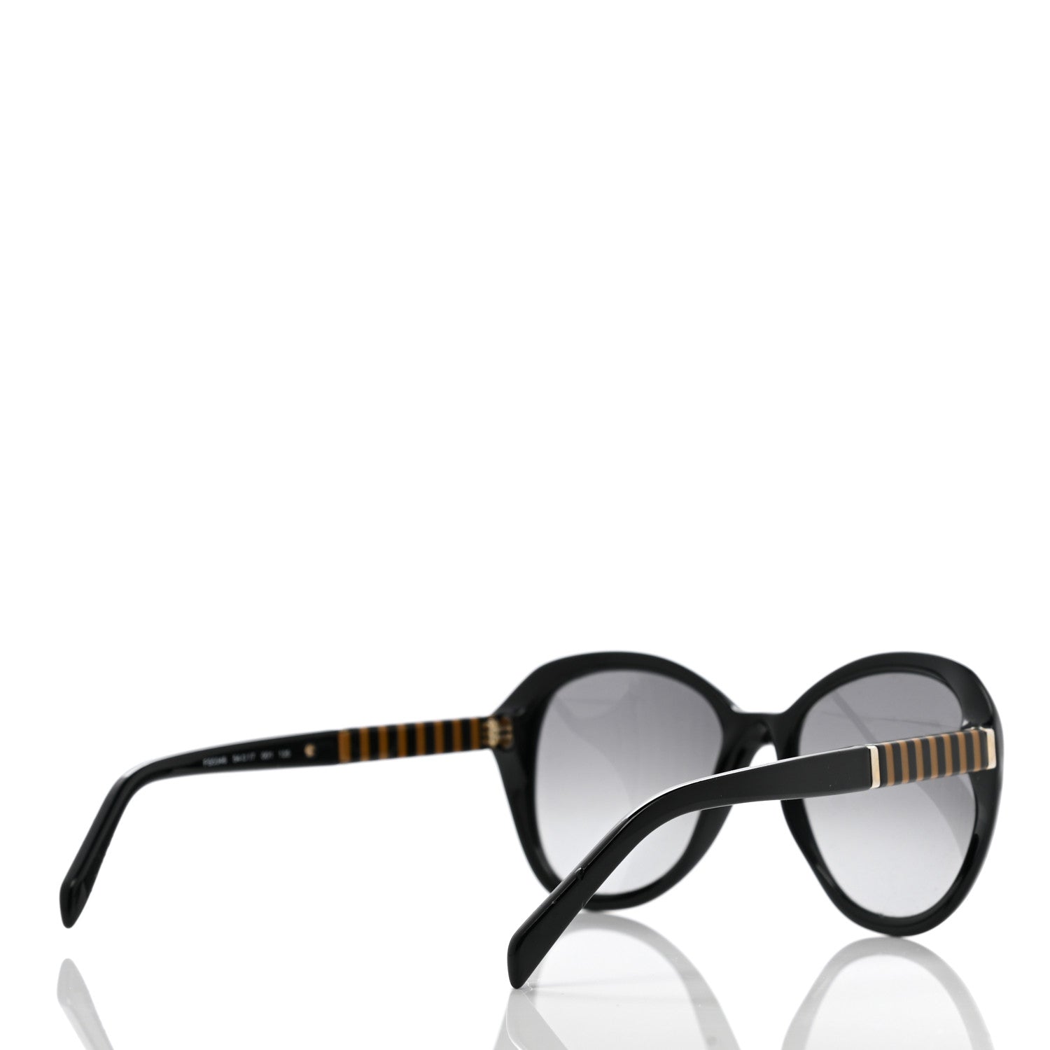 Fendi Oversized Round Sunglasses FS5348 Black 4 of 8