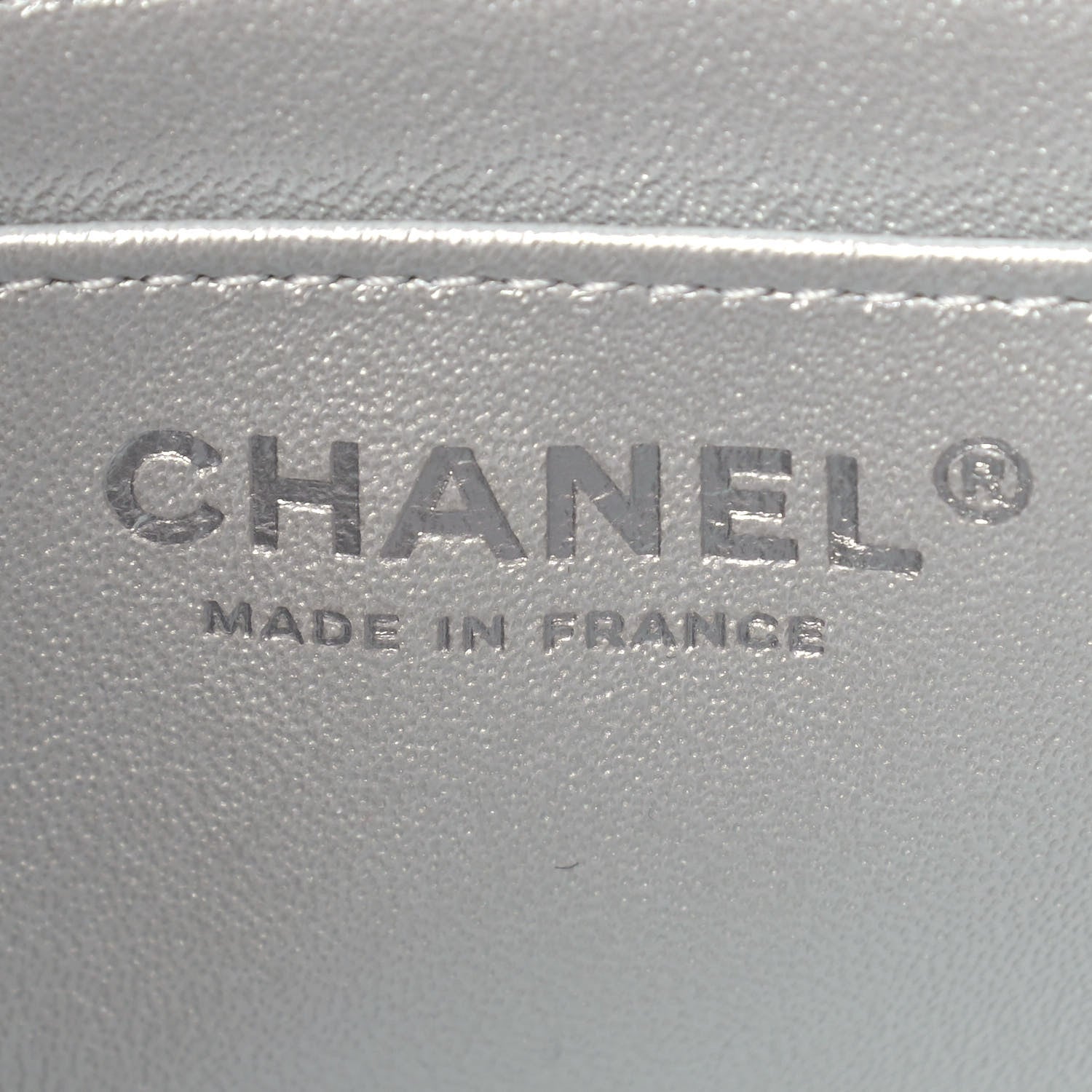 Chanel Metallic Grained Calfskin Quilted 2.55 Reissue Mini Flap Silver 6 of 9