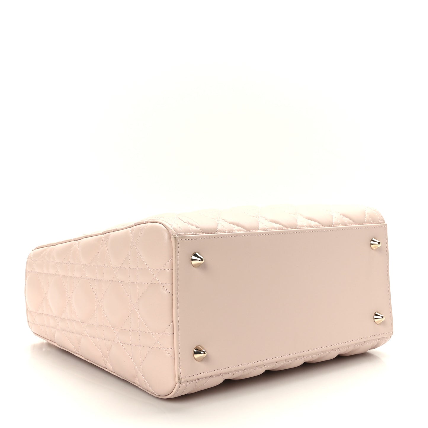 Lambskin Cannage Medium Lady Dior Light Pink