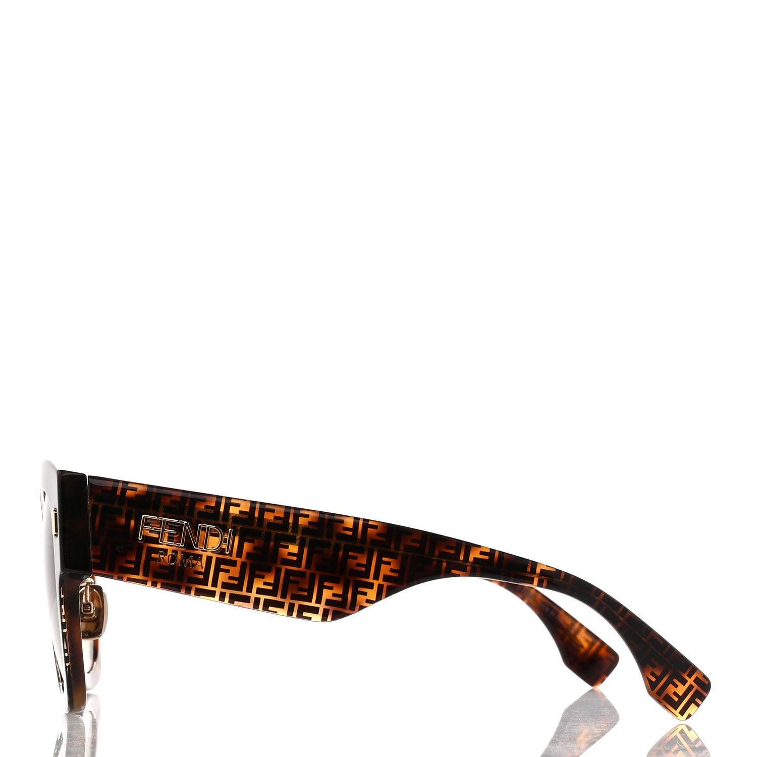 Fendi Acetate FF Sunglasses FF 0458/G/S Tortoise 3 of 8