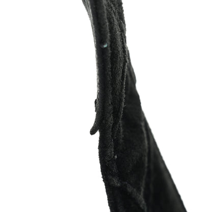 Chanel Suede Stitched Hobo Black 11 of 12