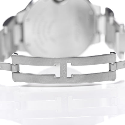 Cartier Stainless Steel Diamond 33mm Ballon Bleu De Automatic Watch 6 of 9