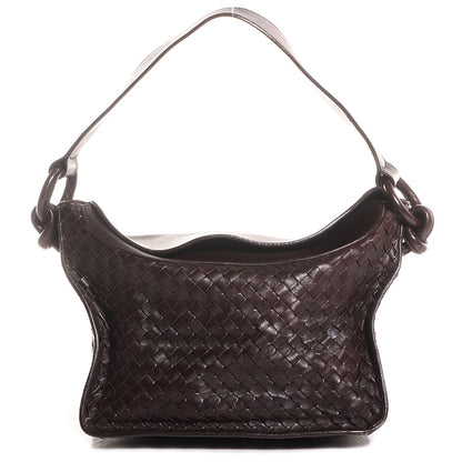 Bottega Veneta Nappa Intrecciato Small Hobo Nero Brown 1 of 8