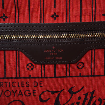 Louis Vuitton Damier Ebene Neverfull MM 6 of 16