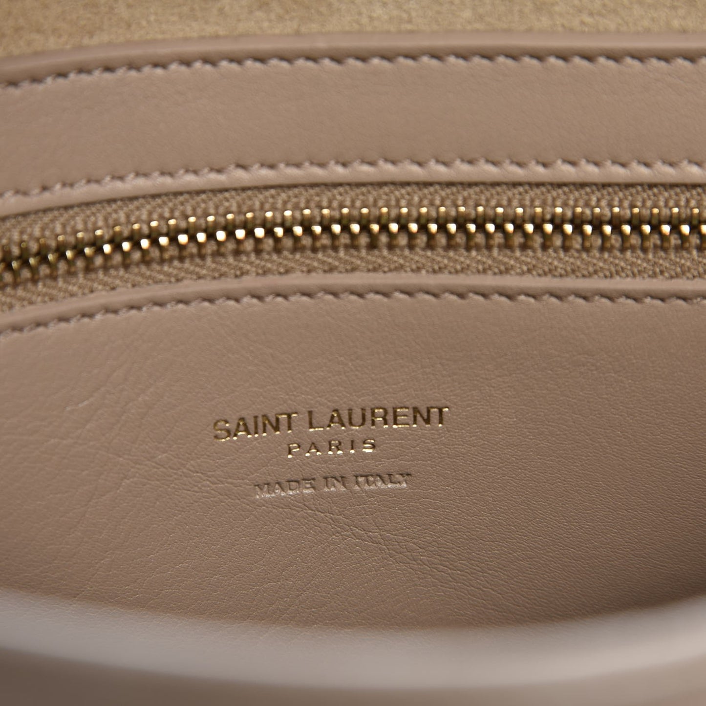 Smooth Calfskin Medium Monogram Cabas Beige