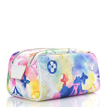 Louis Vuitton Monogram Watercolor Dopp Kit Toilet Pouch Multicolor 3 of 16