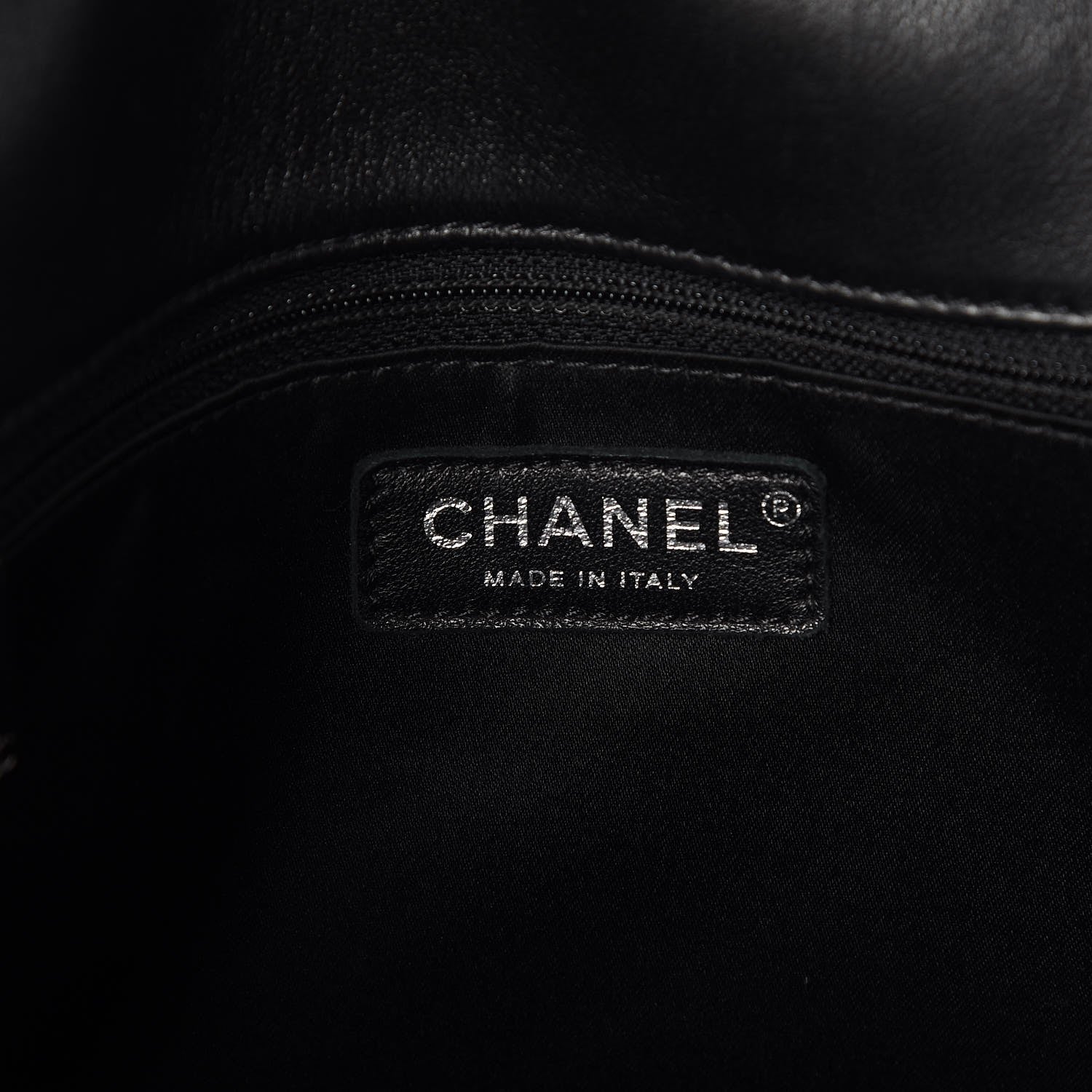 Chanel Lambskin Large CC Crossing Flap Black 6 of 7