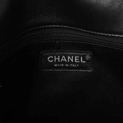 Chanel Lambskin Large CC Crossing Flap Black 6 of 7