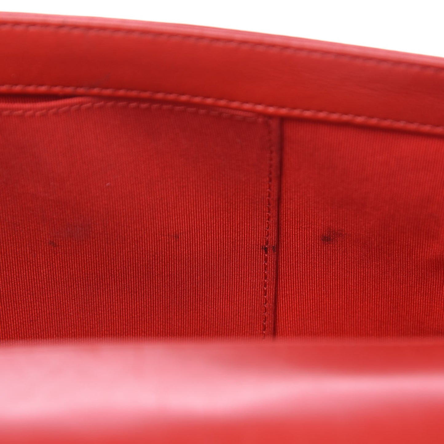 Lambskin Quilted New Medium Boy Flap Red
