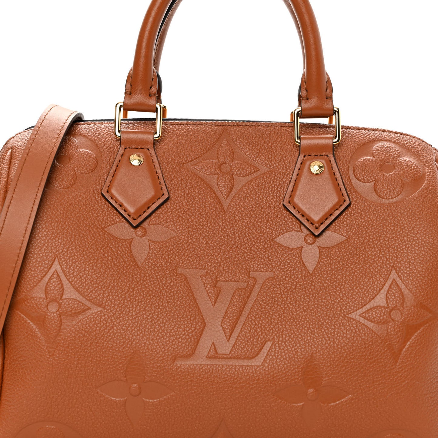 Empreinte Monogram Giant Speedy Bandouliere 25 Cognac