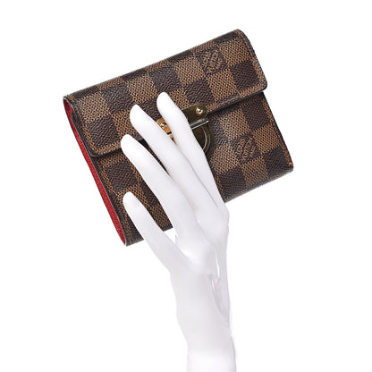 Louis Vuitton Damier Ebene Koala Compact Wallet 2 of 13