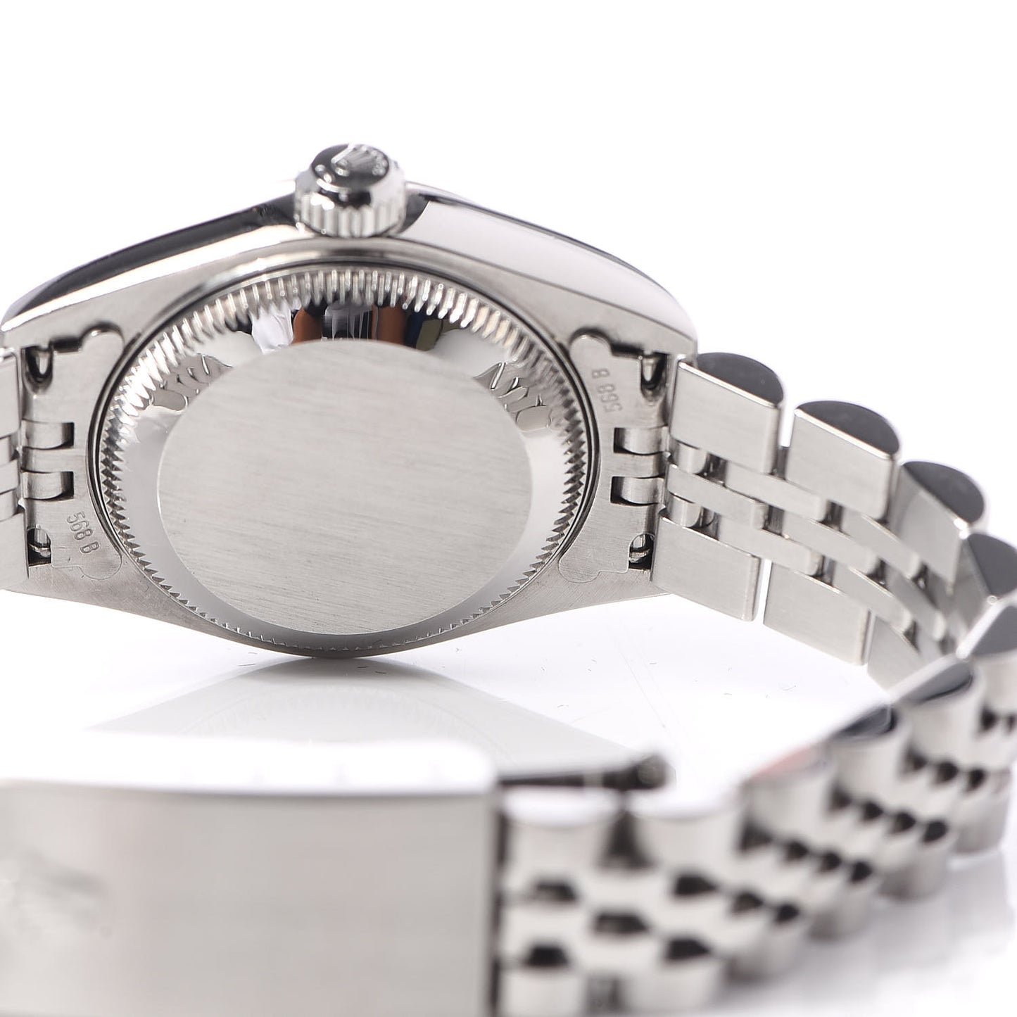 Stainless Steel 26mm Oyster Perpetual Datejust Watch Pink Roman 79174