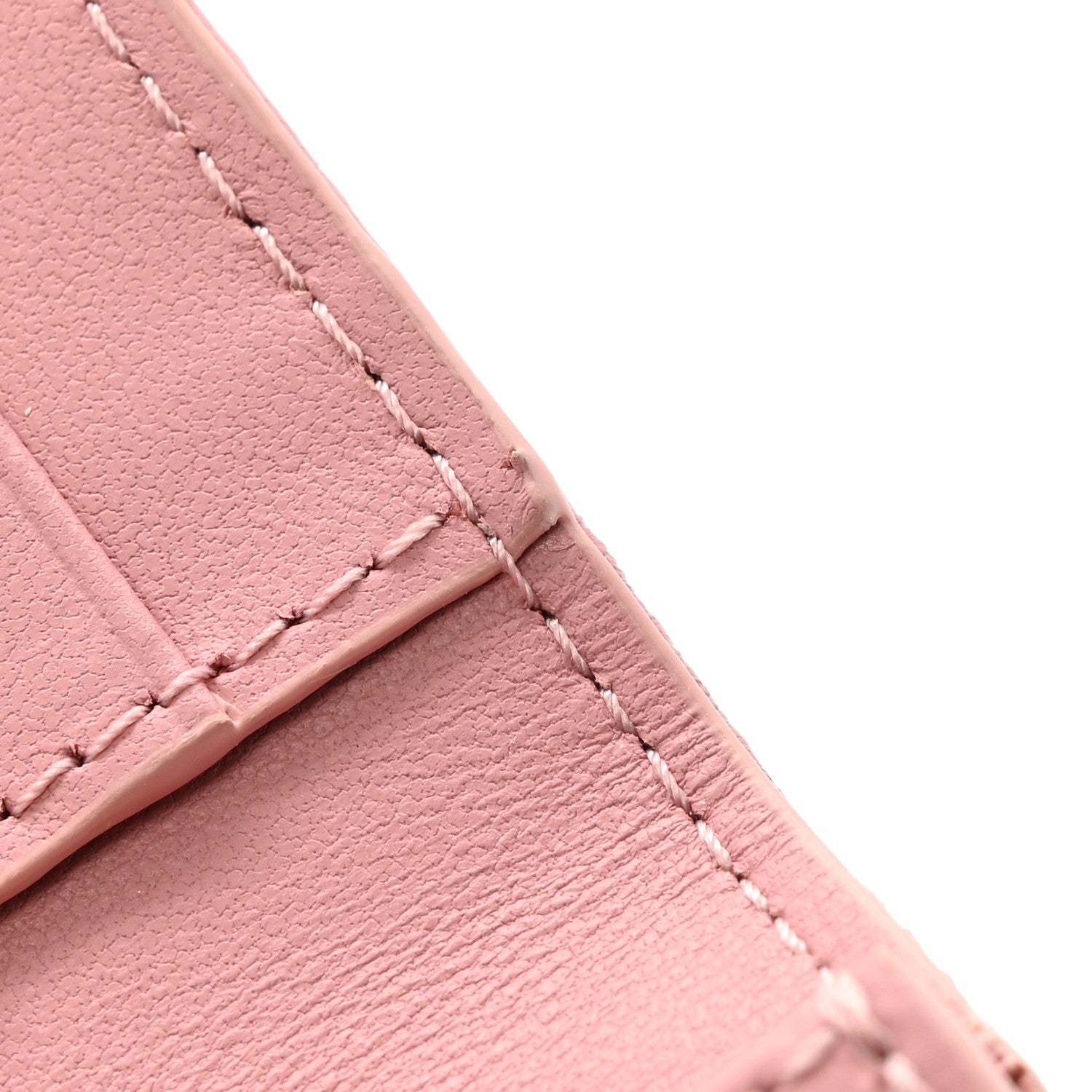 Christian Dior Lambskin Cannage Small Lady Dior Flap Card Holder Powder Pink 8 of 8