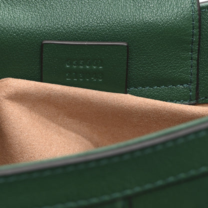 Gucci Wonka Grain Calfskin Mini Diana Tote Bag Green Yellow Fluo 7 of 12