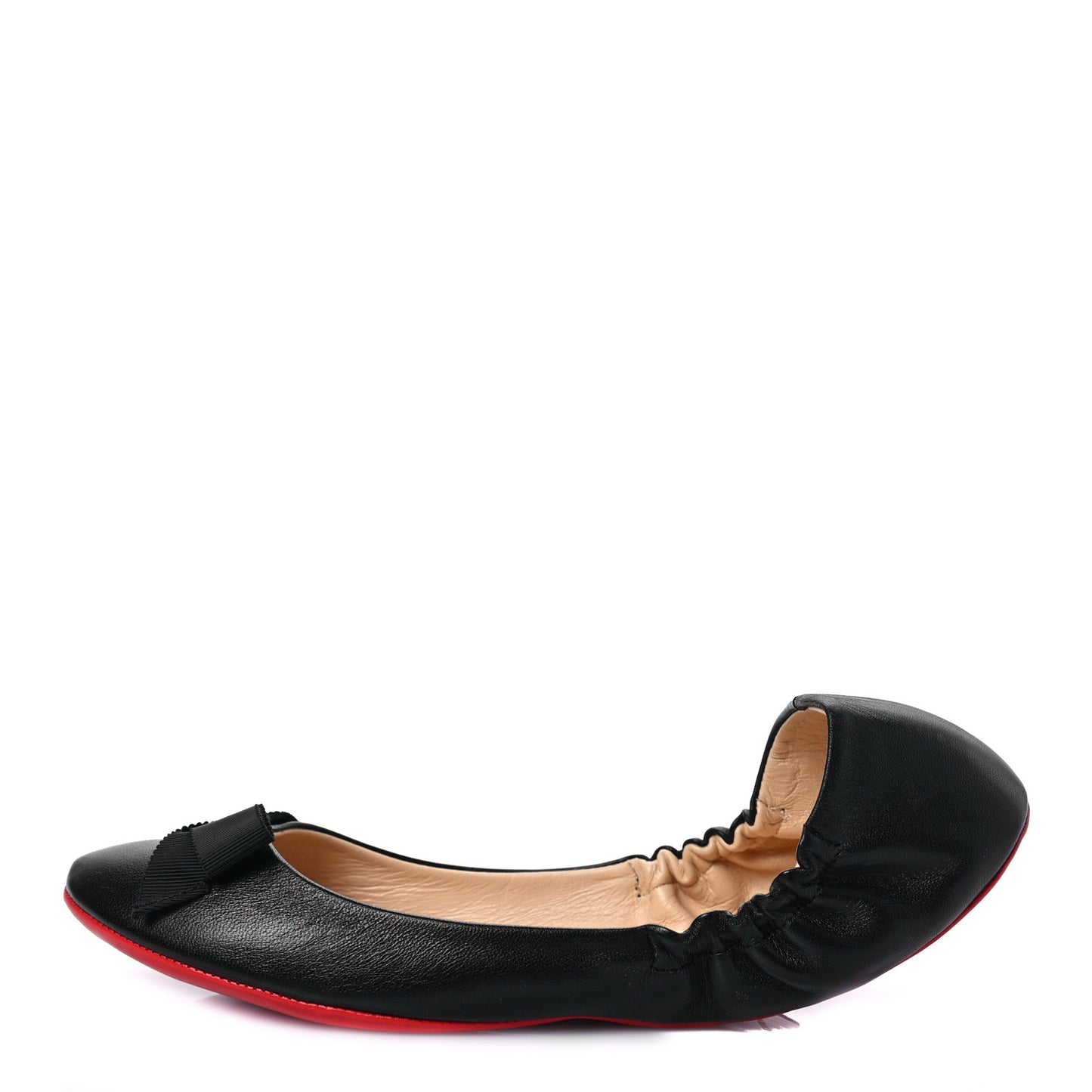 Nappa Air Loubi Ballet Flats 37 Black