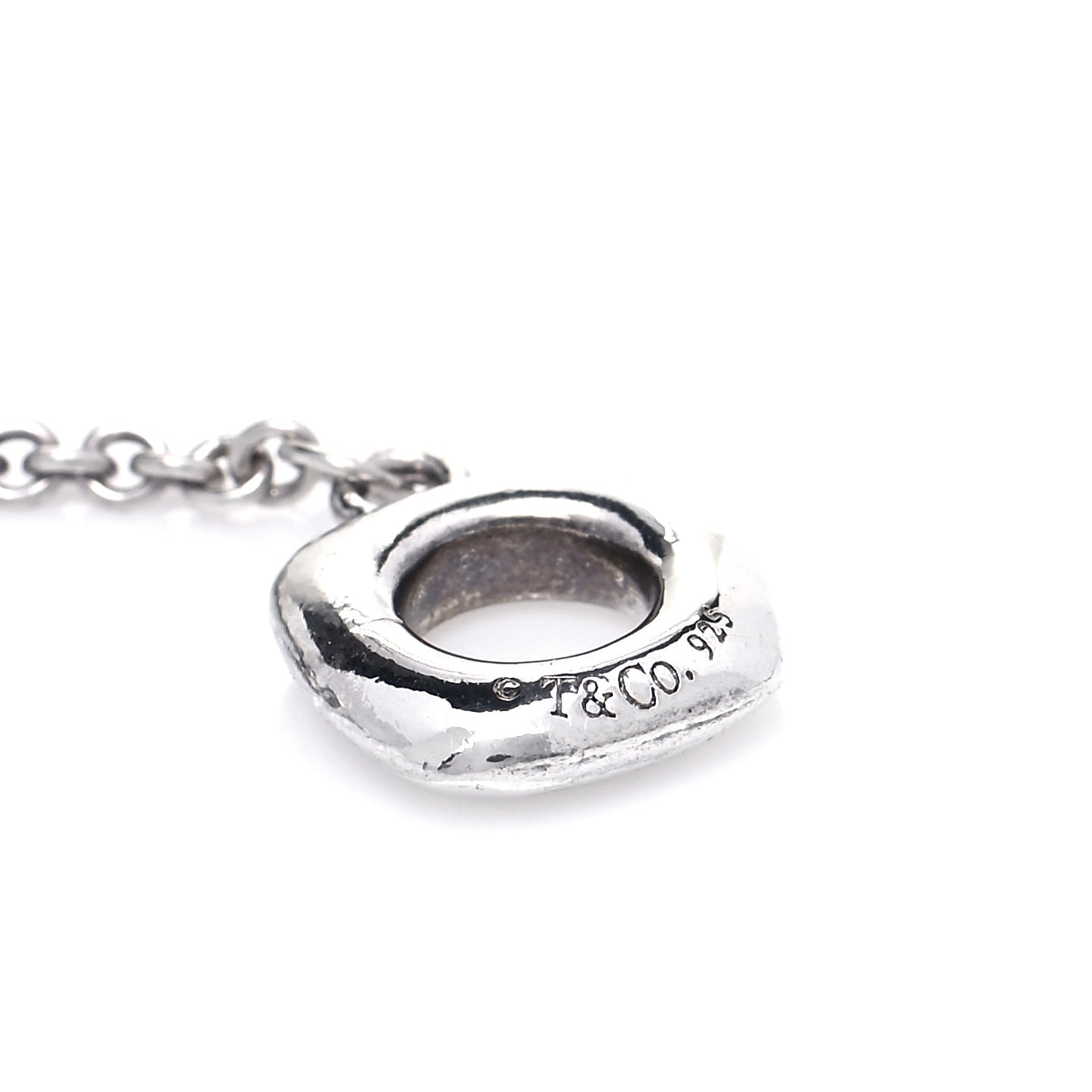 Sterling Silver Pearl Cushion Lariat Necklace